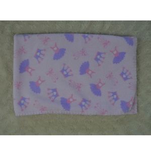 Cutie Pie Pink Ballet Dance Princess Baby Blanket Tiara Crown Gown Shoes Purple